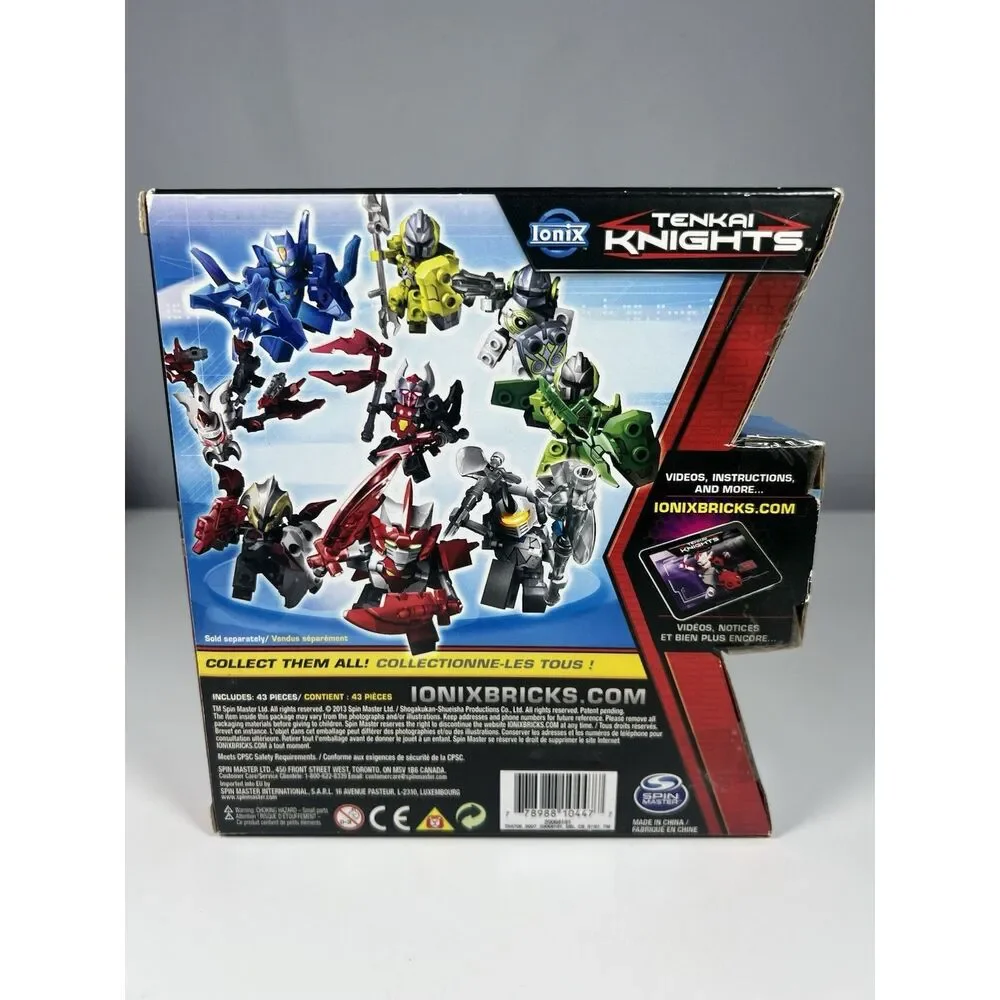 Ionix Tenkai Knights Action Pack 10506 Guardian Zephyrus Tavox Granox New Sealed